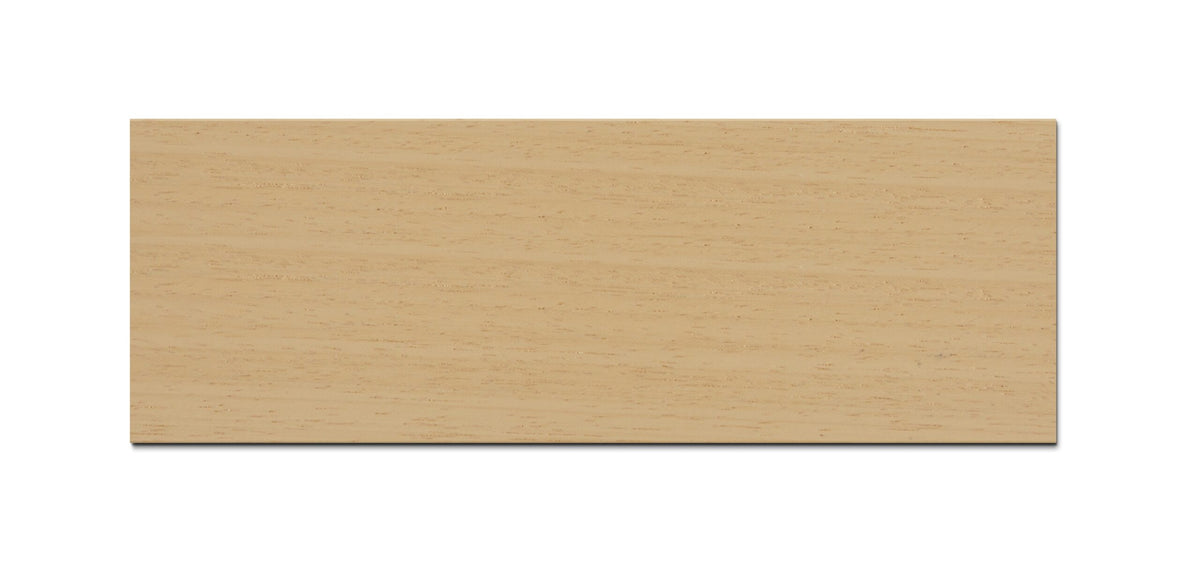 Wooden Blind NATURAL 70 mm - Brown grained, made to measure (02NL)