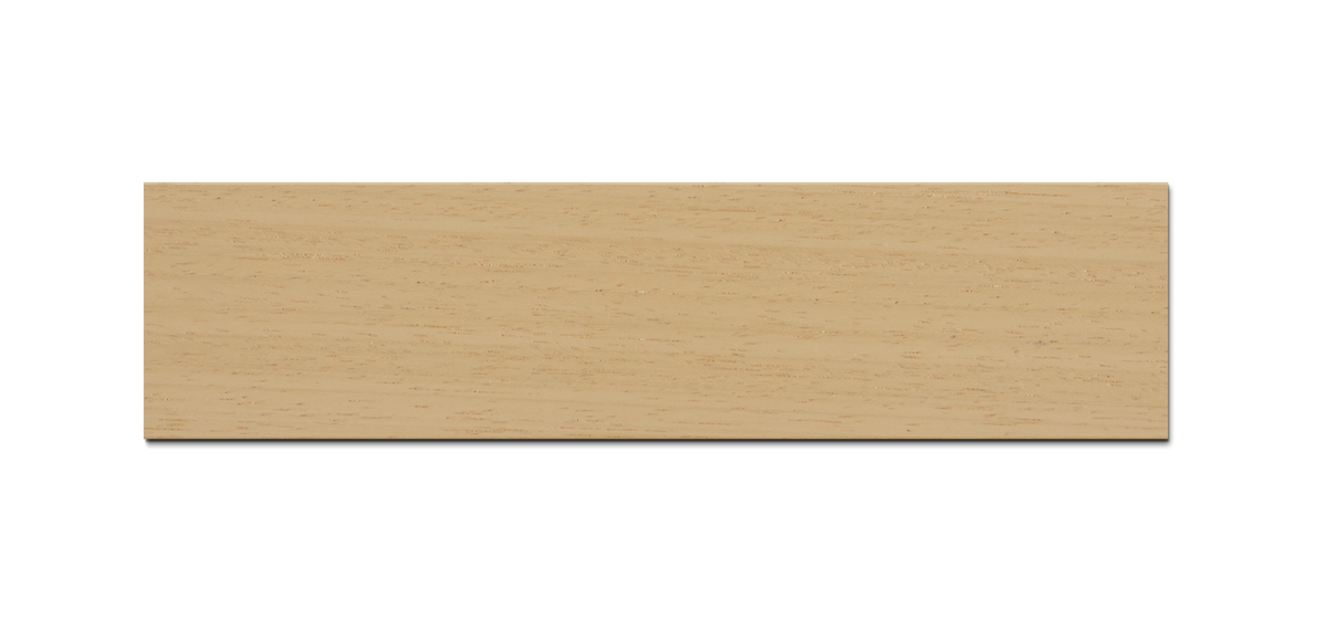 Wooden Blind NATURAL 50 mm - Brown grained, made to measure (02NM)