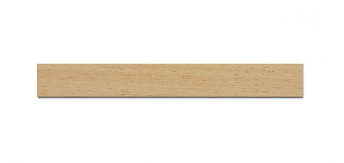 Wooden Blind NATURAL 25 mm - Brown grained, made to measure (02NS)