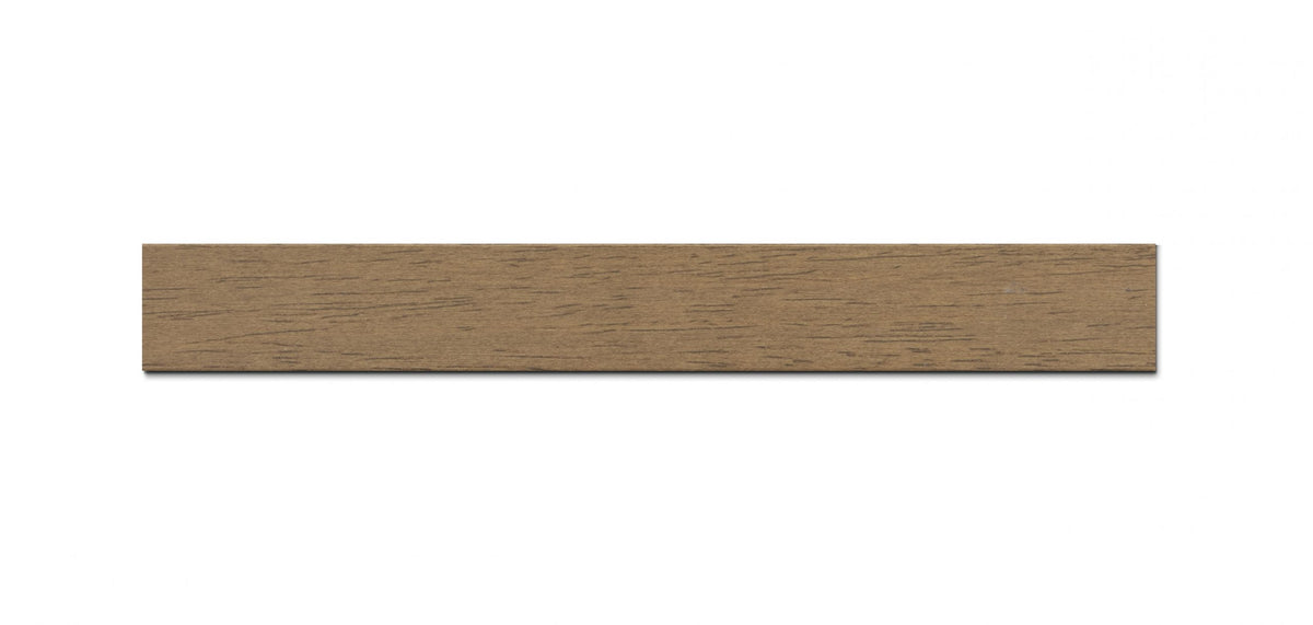 Wooden Blind NATURAL 25 mm - Brown grained, made to measure (13NS)