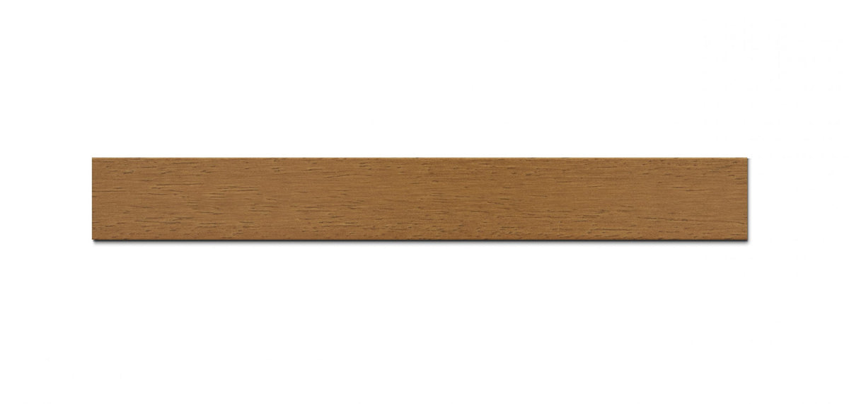 Wooden Blind NATURAL 25 mm - Brown grained, made to measure (31NS)