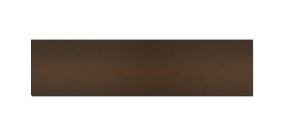 Wooden Blind MODERN 50 mm - Brown smooth with shading, made to measure (66MM)
