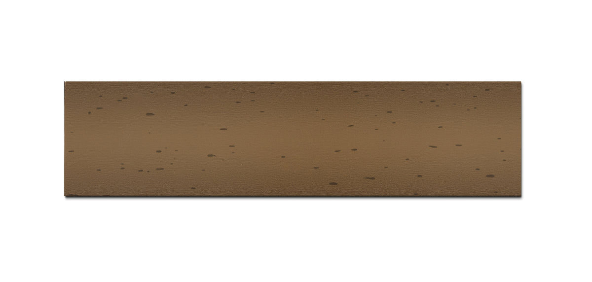 Wooden Blind MODERN 50 mm - Brown smooth with shading, made to measure (67MM)