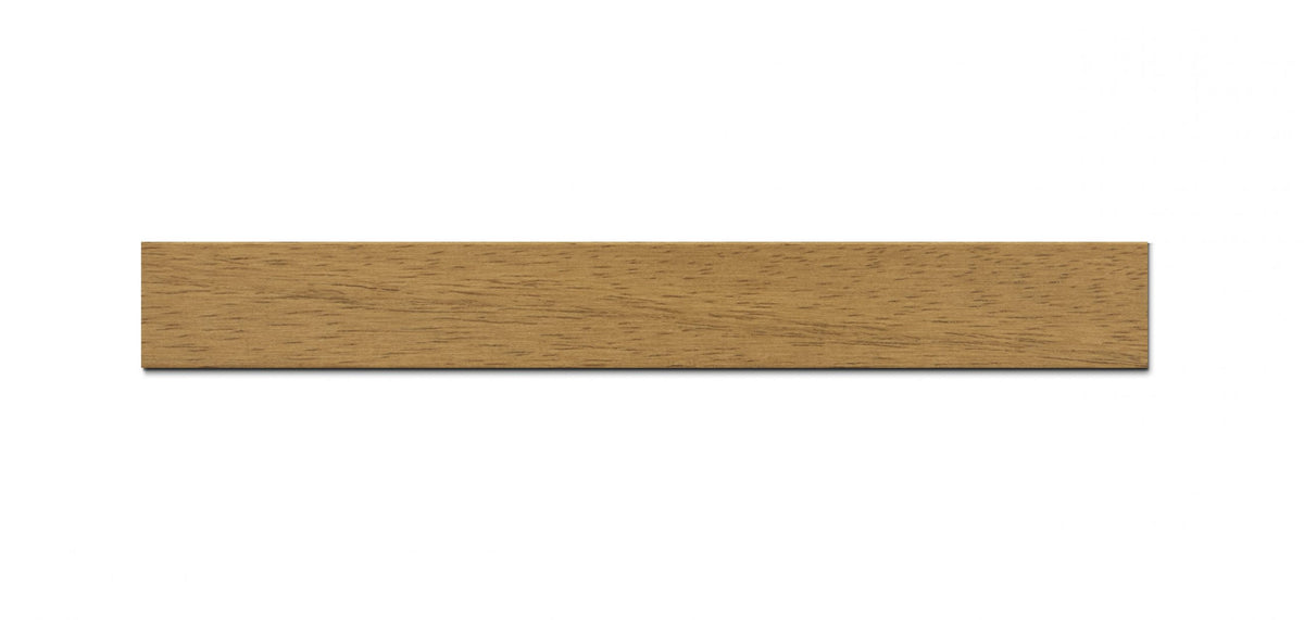 Wooden Blind NATURAL 25 mm - Brown grained, made to measure (68NS)